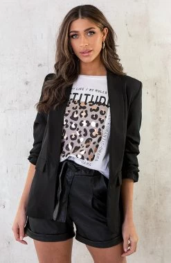 Musthave Deal Metallic Tops -Kleding Promotie Winkel Attitude Leopard Top Metallic 2 586x900 1
