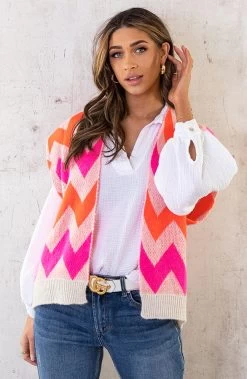 Aztec Gilet Neon Pink -Kleding Promotie Winkel Aztec Gilet Neon Pink 4 586x900 2