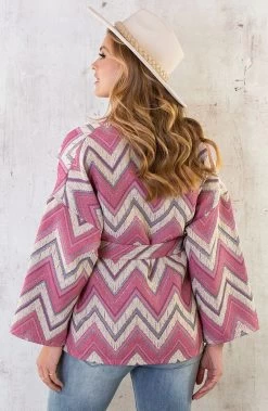 Aztec Kimono Roze -Kleding Promotie Winkel Aztec Kimono Roze 5 586x900 1