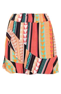 Aztec Skort Black -Kleding Promotie Winkel Aztec Skort Black 586x900 2