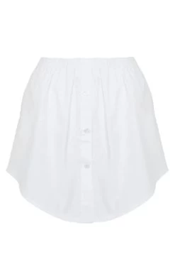 Blouse Verlenging Dames Wit