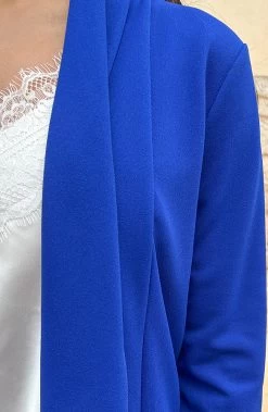 Basic Blazer Kobalt -Kleding Promotie Winkel Basic Blazer Kobalt 8 586x900 1