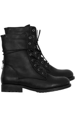 Biker Buckle Zip Boots 19 Biker Buckle Zip Boots -Kleding Promotie Winkel Biker Buckle Zip Boots 586x900 1