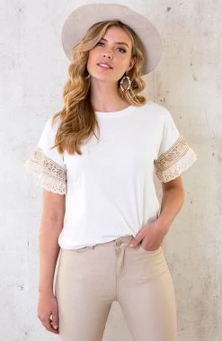 Boho Oversized Tee Ecru -Kleding Promotie Winkel Boho Oversized Tee Ecru 2 586x900 1