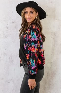 Bomberjacket Multicolor -Kleding Promotie Winkel Bomberjacket Multicolor 5 586x900 2