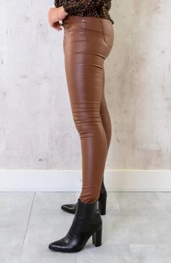Coating Jeans Cognac -Kleding Promotie Winkel Coating Jeans Cognac 2 586x900 1