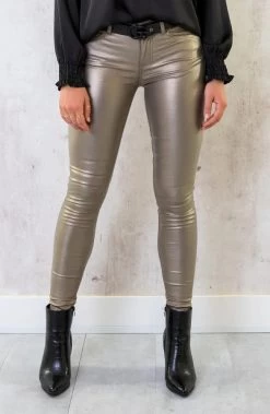 Coating Jeans Metallic Gold -Kleding Promotie Winkel Coating Jeans Metallic Gold 586x900 1