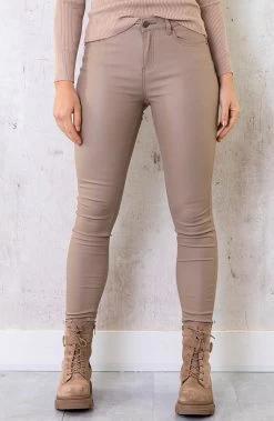 Musthave Deal Coating Jeans -Kleding Promotie Winkel Coating Jeans Taupe 3 586x900 2