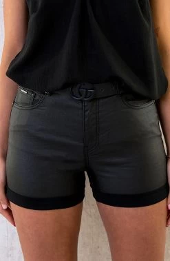 Coating Short Zwart