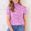 Col Top Bloemen Roze 1 Col Top Bloemen Roze -Kleding Promotie Winkel Col Top Bloemen Roze 2 586x900 1
