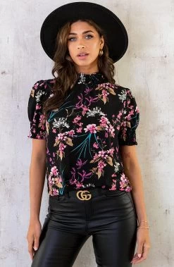 Col Top Bloemen Zwart 21 Col Top Bloemen Zwart -Kleding Promotie Winkel Col Top Bloemen Zwart 4 586x900 2