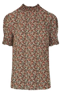 Col Top Bloemetjes Koraal -Kleding Promotie Winkel Col Top Bloemetjes Koraal 586x900 2