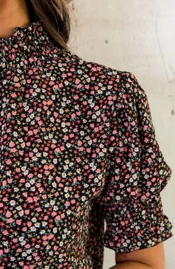 Col Top Bloemetjes Koraal -Kleding Promotie Winkel Col Top Bloemetjes Koraal 6 586x900 1