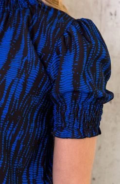 Col Top Print Deluxe Kobalt 24 Col Top Print Deluxe Kobalt -Kleding Promotie Winkel Col Top Print Deluxe Kobalt 1 586x900 3