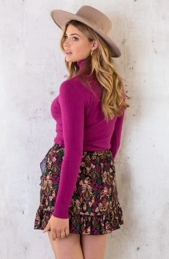 Coltrui Dames Magenta -Kleding Promotie Winkel Coltrui Dames Magenta 5 586x900 1