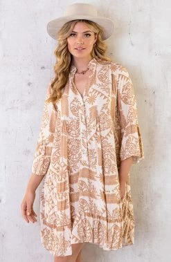 Cotton Tuniek Puglia Beige