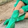 Cowboylaarzen Metallic Green 1 Cowboylaarzen Metallic Green -Kleding Promotie Winkel Cowboylaarzen Metallic Green 1 586x900 1