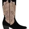 Cowboylaarzen Zwart Taupe 1 Cowboylaarzen Zwart Taupe -Kleding Promotie Winkel Cowboylaarzen Zwart Taupe 1 586x900 1