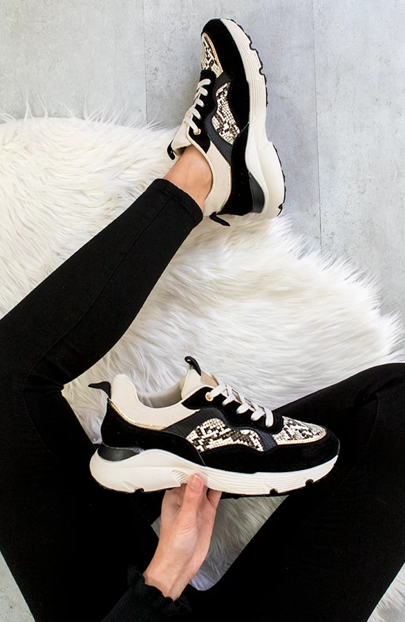 Dad Sneakers Black Snake 11 Dad Sneakers Black Snake - Afbeelding 9