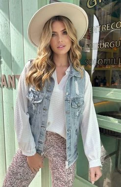 Denim Gilet Damaged -Kleding Promotie Winkel Denim Gilet Damaged 6 586x900 3