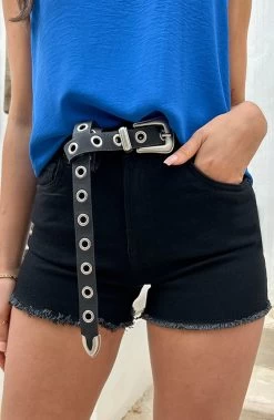 Musthave Deal Denim Shorts -Kleding Promotie Winkel Denim Short Zwart 586x900 2