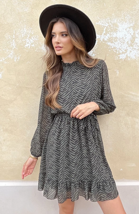 Exclusive Print Dress Army 3 Exclusive Print Dress Army