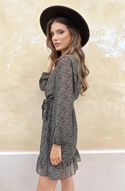 Exclusive Print Dress Army 12 Exclusive Print Dress Army -Kleding Promotie Winkel Exclusive Print Dress Army 4 586x900 1