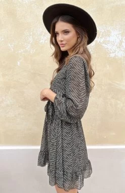 Exclusive Print Dress Army 13 Exclusive Print Dress Army -Kleding Promotie Winkel Exclusive Print Dress Army 7 586x900 1