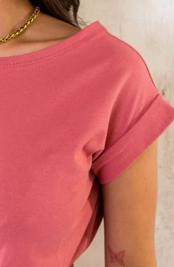 Femme Fatale Jurk Oud Roze -Kleding Promotie Winkel Femme Fatale Jurk Oud Roze 1 586x900 2