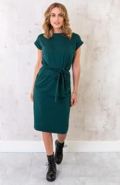 Femme Fatale Jurk Smaragd -Kleding Promotie Winkel Femme Fatale Jurk Smaragd 586x900 1