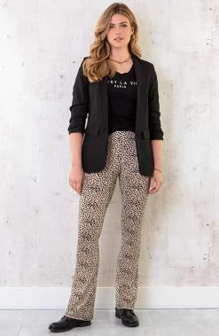 Flared Broek Cheetah -Kleding Promotie Winkel Flared Broek Cheetah 3 586x900 1