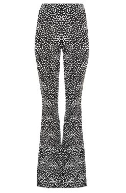 Flared Broek Cheetah Zwart Wit -Kleding Promotie Winkel Flared Broek Cheetah Zwart Wit 586x900 1