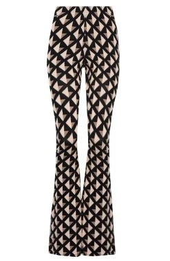 Flared Broek Square Black -Kleding Promotie Winkel Flared Broek Square Black 586x900 1