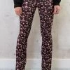 Flared Broek Wild Flower Dust Roze -Kleding Promotie Winkel Flared Broek Wild Flower Dust Roze 1 586x900 1
