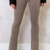 Flared Broek Zigzag Beige -Kleding Promotie Winkel Flared Broek Zigzag Beige 4 586x900 1