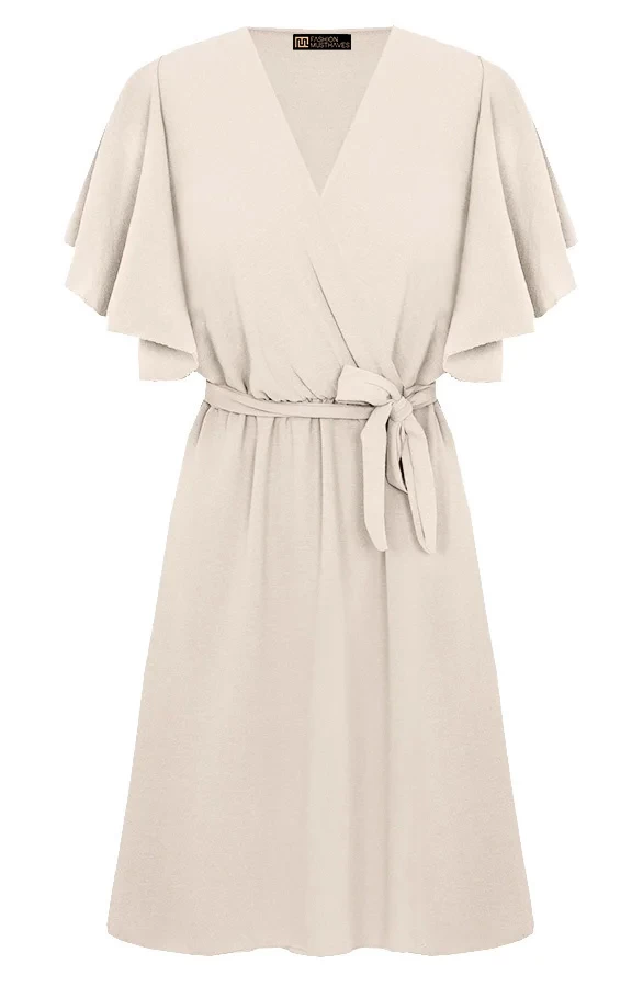 Florence Jurk Beige 2.0 15 Florence Jurk Beige 2.0 - Afbeelding 13