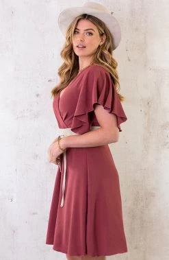 Florence Jurk Dust Roze 2.0 -Kleding Promotie Winkel Florence Jurk Dust Roze 2 5 1 586x900 1