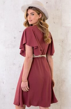 Florence Jurk Dust Roze 2.0 -Kleding Promotie Winkel Florence Jurk Dust Roze 2 6 1 586x900 1