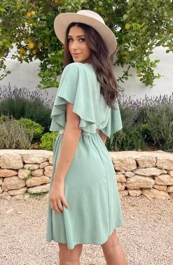 Florence Jurk Mint 2.0 -Kleding Promotie Winkel Florence Jurk Mint 2 3 586x900 1