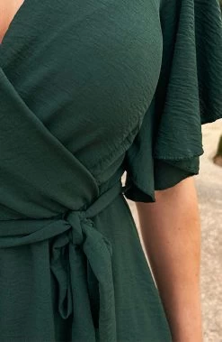 Florence Jurk Smaragd 2.0 -Kleding Promotie Winkel Florence Jurk Smaragd 2 1 586x900 1