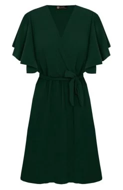 Florence Jurk Smaragd 2.0 -Kleding Promotie Winkel Florence Jurk Smaragd 2.0 586x900 1