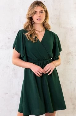 Florence Jurk Smaragd 2.0 -Kleding Promotie Winkel Florence Jurk Smaragd 5 586x900 1
