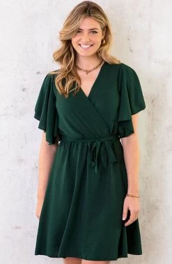 Musthave Deal Florence Jurken -Kleding Promotie Winkel Florence Jurk Smaragd 6 586x900 2