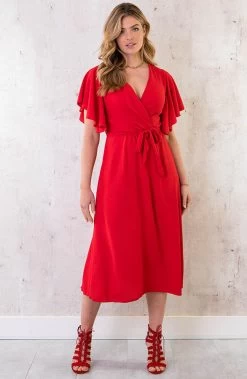 Musthave Deal Florence Midi Jurken 15 Musthave Deal Florence Midi Jurken -Kleding Promotie Winkel Florence Midi Jurk Rood 2 586x900 2