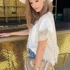 Boho Oversized Tee Ecru 2 Boho Oversized Tee Ecru -Kleding Promotie Winkel Fringe Gilet Beige 2 586x900 1