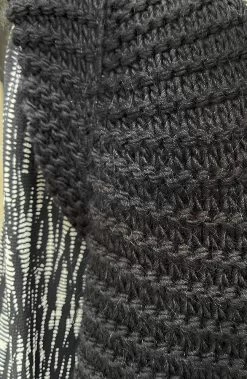 Gebreid Gilet Zwart -Kleding Promotie Winkel Gebreid Gilet Zwart 7 586x900 1