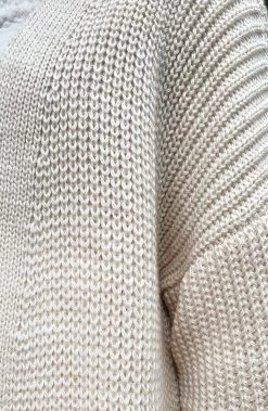 Gebreid Vest Met Zakken Beige -Kleding Promotie Winkel Gebreid Vest Met Zakken Beige 586x900 1