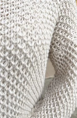 Gebreide Lurex Trui Beige -Kleding Promotie Winkel Gebreide Lurex Trui Beige 7 586x900 1