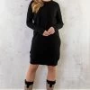 Gebreide Tuniek Zwart -Kleding Promotie Winkel Gebreide Tuniek Zwart 3 586x900 1