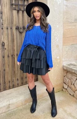 Gehaakte Top Kobalt -Kleding Promotie Winkel Gehaakte Top Kobalt 1 586x900 1